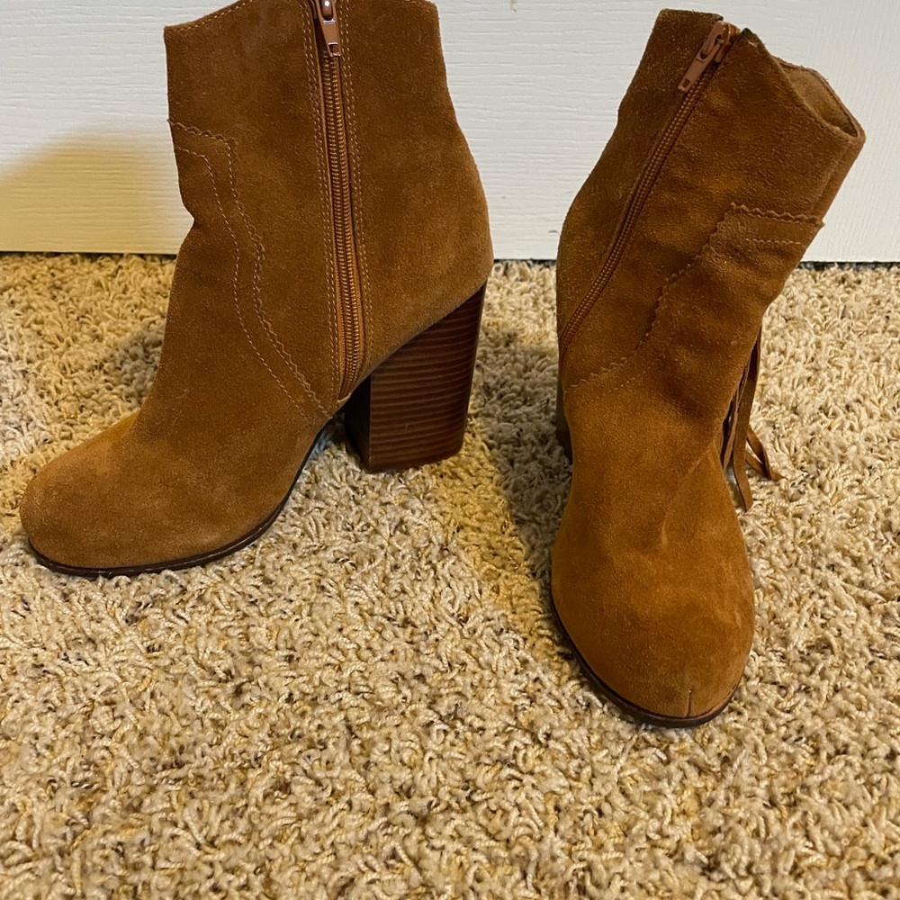 Jeffrey Campbell Prance Fringe Suede Bootie - Picture 5 of 10